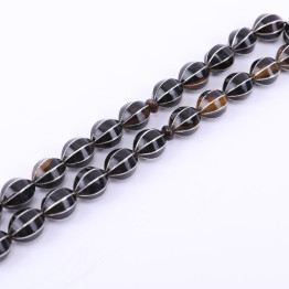 سبحة ظهر السلحفاة (ترسة) مرصع بالفضة