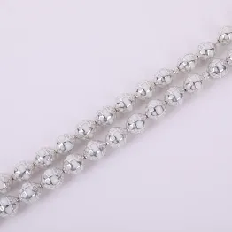 معدن مطعم بكلايت طلاء فضي 