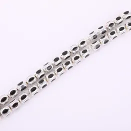 معدن مطعم بكلايت طلاء فضي 