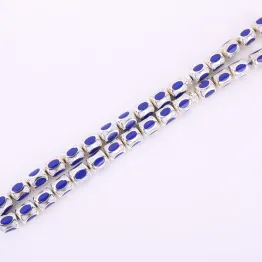 معدن مطعم بكلايت طلاء فضي 