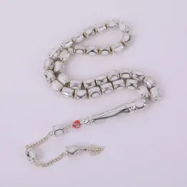 معدن مطعم بكلايت طلاء فضي 