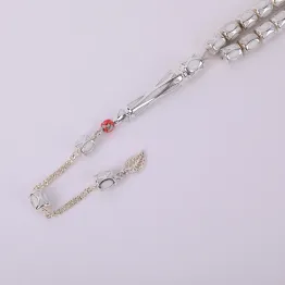 معدن مطعم بكلايت طلاء فضي 