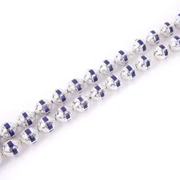 معدن مطعم بكلايت طلاء فضي 