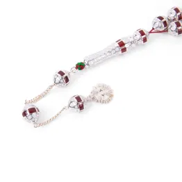 معدن مطعم بكلايت طلاء فضي 