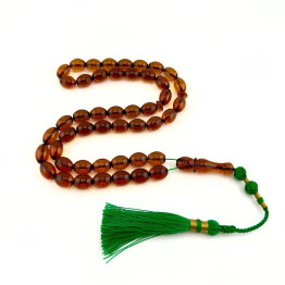 كهرمان طبيعي لون عسلي كركوشة بغدادية